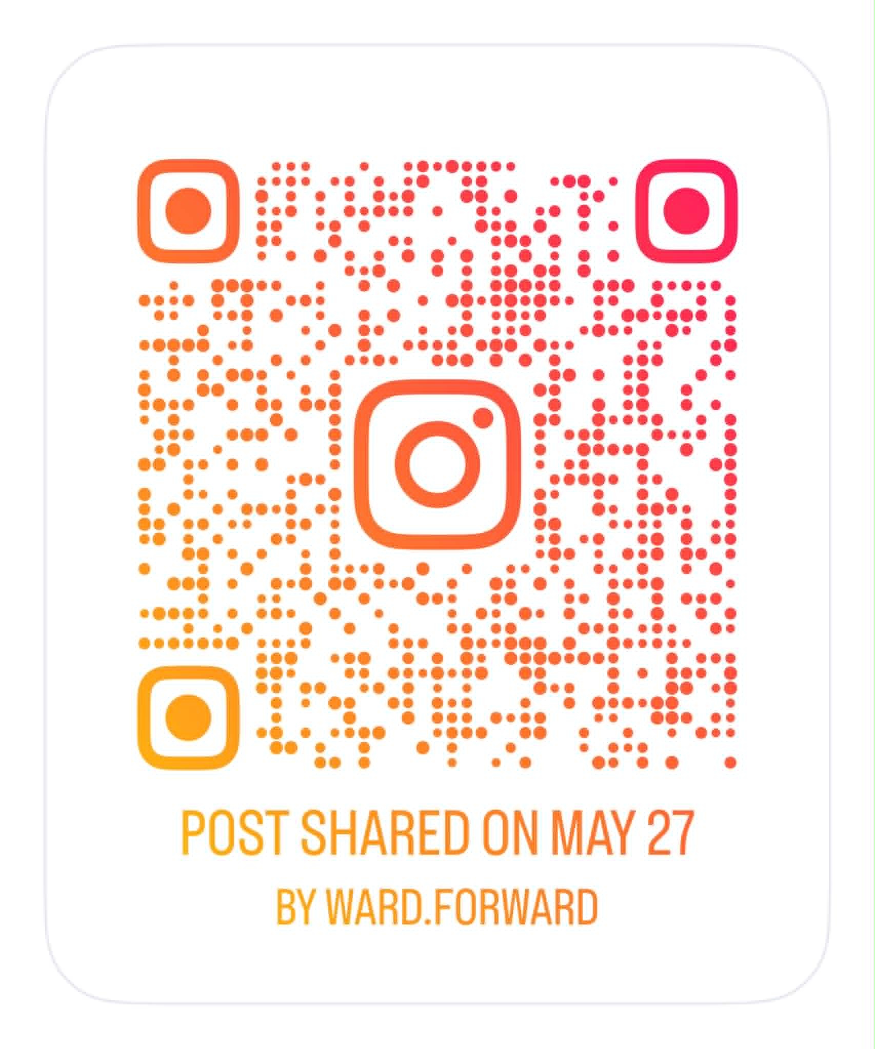 Instagram QR Code for Sharon Chisholm campaign